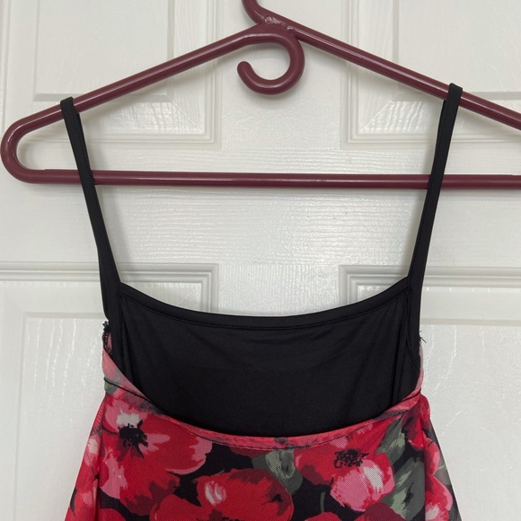 NWT Floral Red H&M Dress - Picture 9 of 10